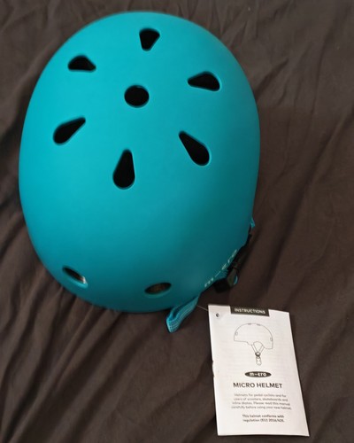 Micro scooter helmet turquoise - helmet,