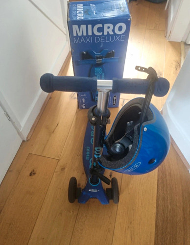 Micro maxi deluxe blue - maxi, 3-wheel